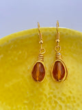 Amber Earrings