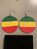 Ethiopia Flag Earrings