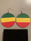 Ethiopia Flag Earrings